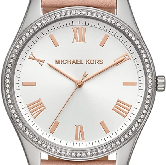 Michael Kors Embossed Leather Women's Watch - Picture 6 of 7